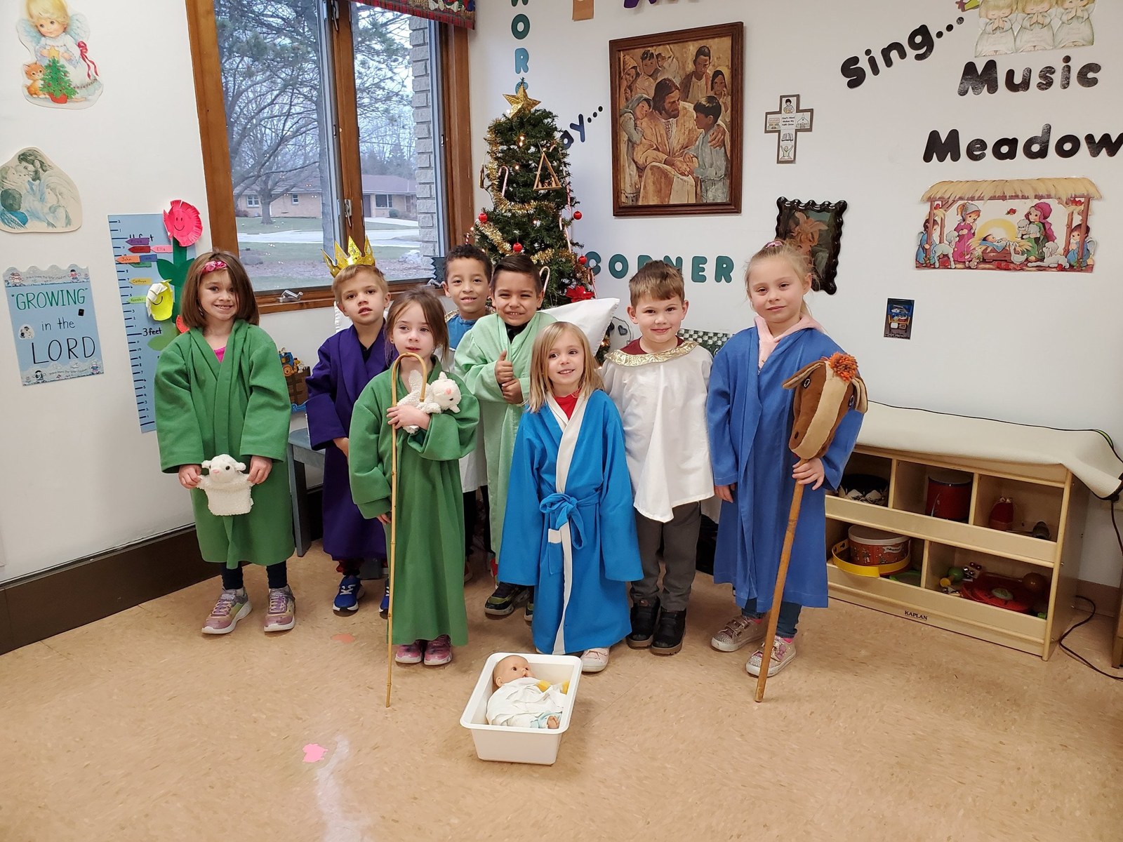 Students at First Lutheran School